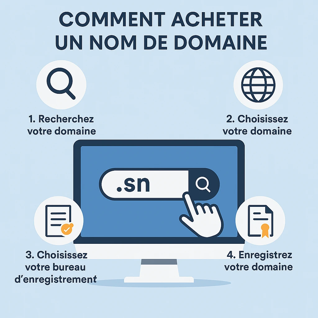 Comment acheter un nom de domaine pour votre site web au Sénégal ?